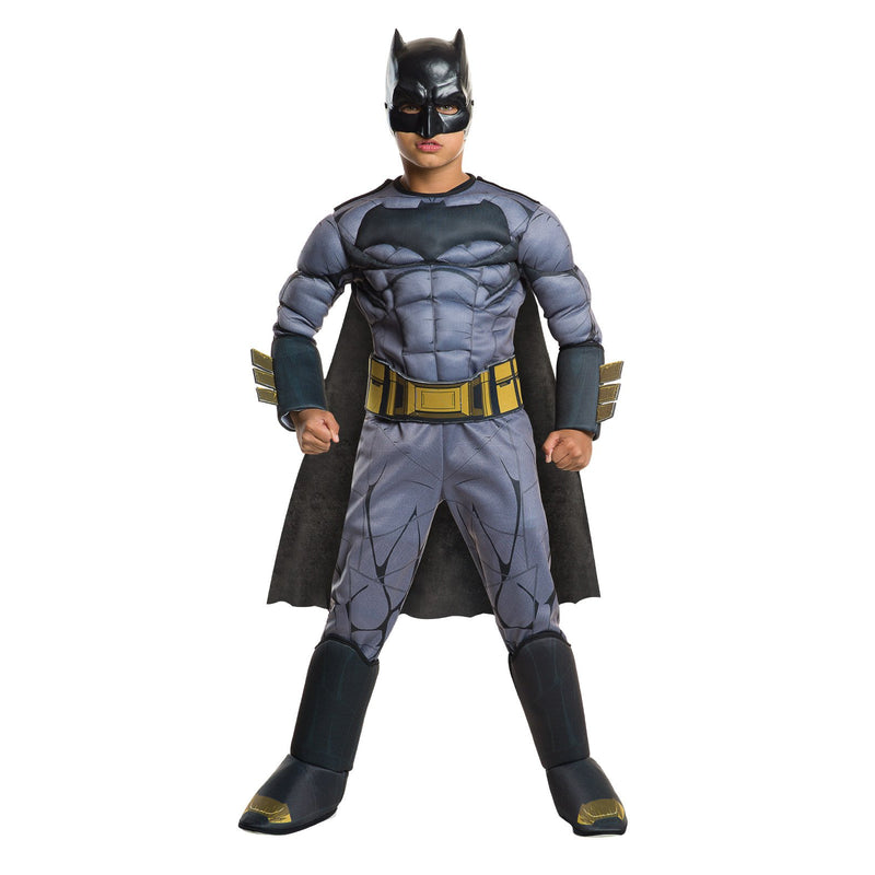 Batman Justice League Deluxe Costume Unisex Grey