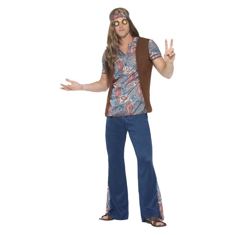 Orion The Hippie Costume Adult Blue Mens