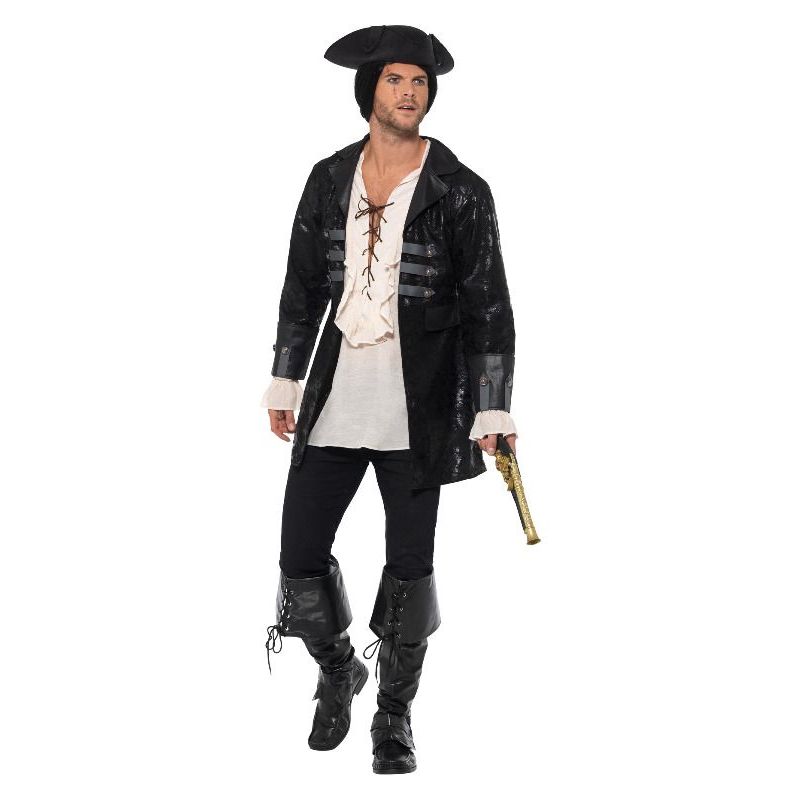Buccaneer Pirate Jacket Adult Mens -1