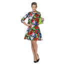 Day of the Dead Suit Multi-Coloured Adult