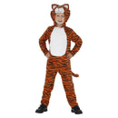 Tiger Costume Kids Hooded Jumpsuit with Tail