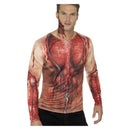Ripped Skin T Shirt Adult Flesh