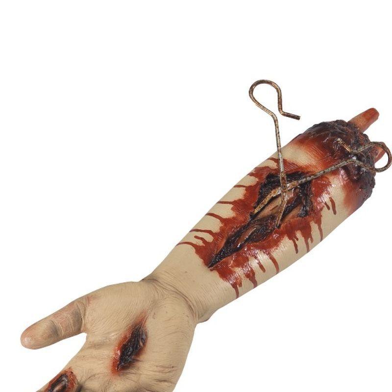 Animated Gory Severed Arm Prop Pulsating Adult Natural Unisex Pink -1