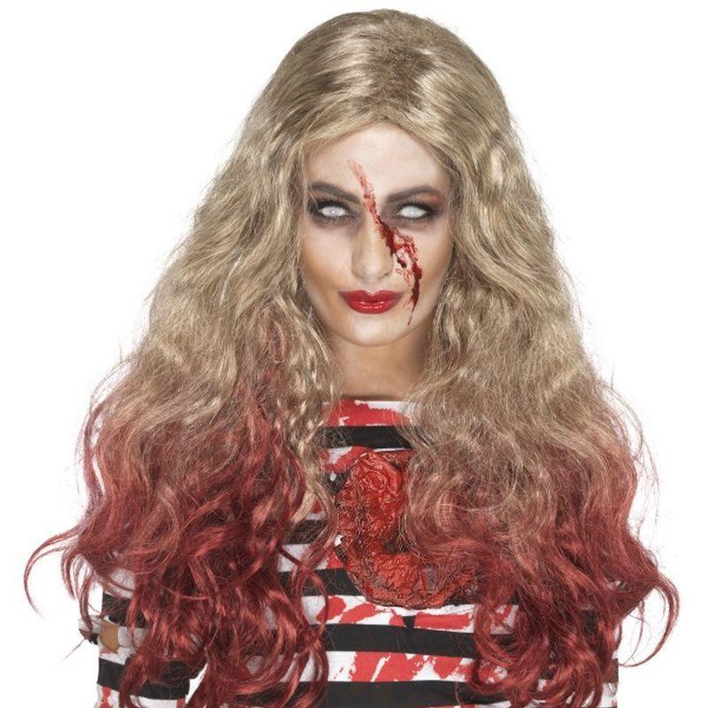 Deluxe Zombie Blood Drip Wig - One Size