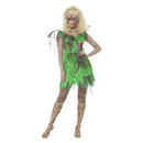 Zombie Fairy Costume Adult Green