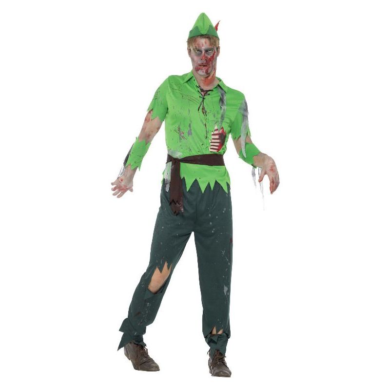 Zombie Lost Boy Costume Green Mens