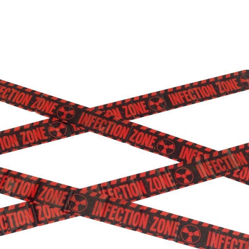 Zombie Infection Zone Caution Tape - One Size