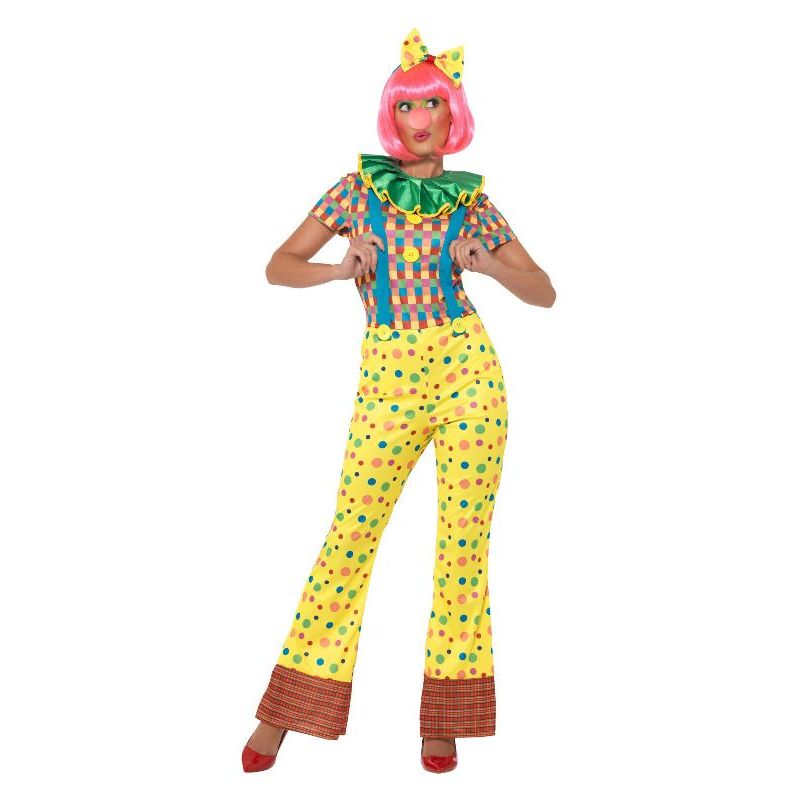 Giggles The Clown Lady Costume Adult Multi Womens