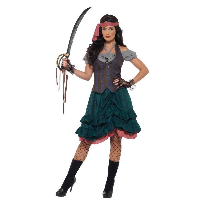 Deluxe Pirate Wench Costume Adult Multi Womens