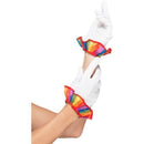 Clown Gloves Adult White Unisex