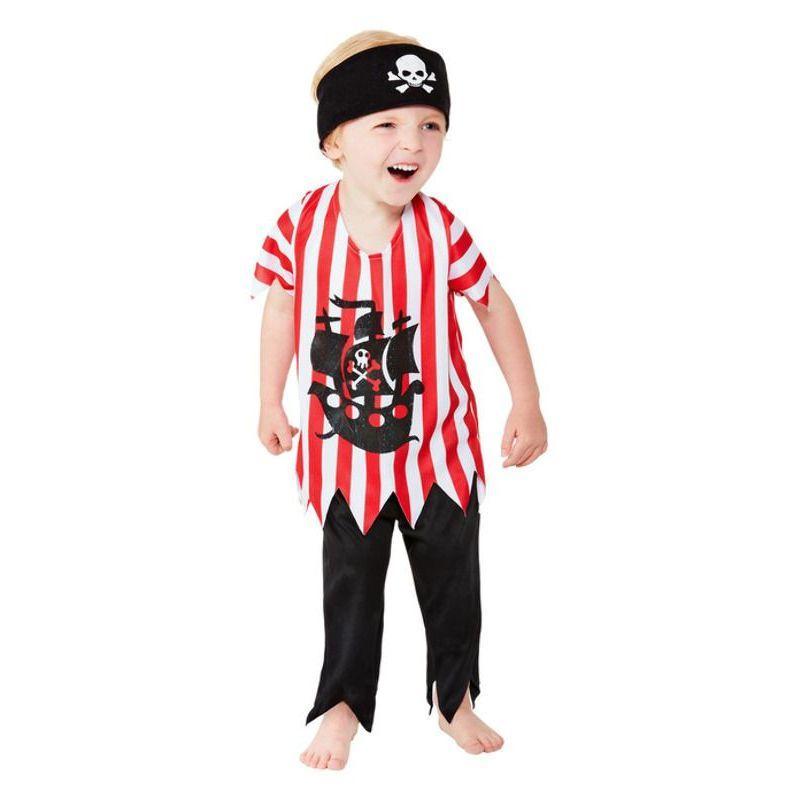 Toddler Jolly Pirate Costume Multi Coloured Boys