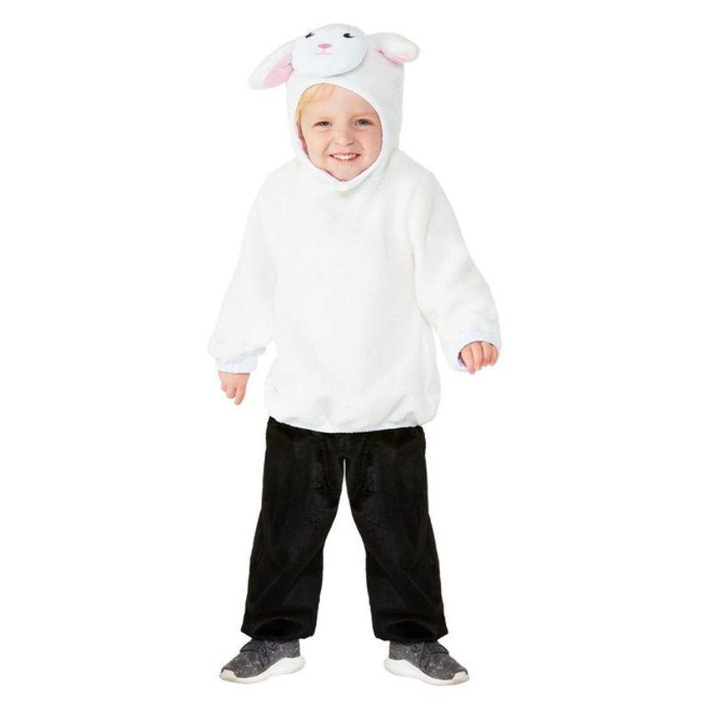 Toddler Lamb Costume White Unisex