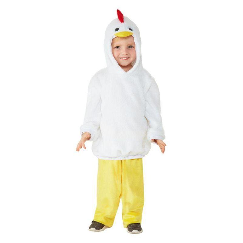Toddler Chicken Costume White Unisex