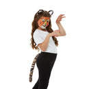 Smiffys Make Up FX Kids Tiger Kit Aqua Child Orange