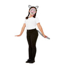 Smiffys Make Up FX Kids Cat Kit Aqua Child Grey