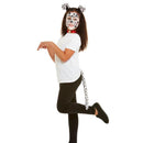 Smiffys Make Up FX Kids Dalmatian Kit Aqua Child Black