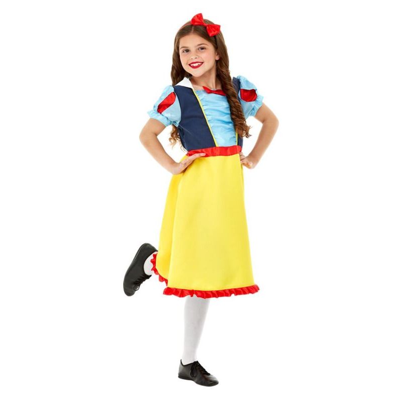 Deluxe Princess Snow Costume Child Blue Girls