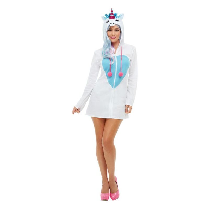 Unicorn Costume White Adult