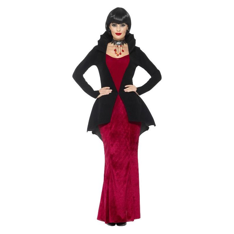 Deluxe Regal Vampiress Costume Adult Red Womens