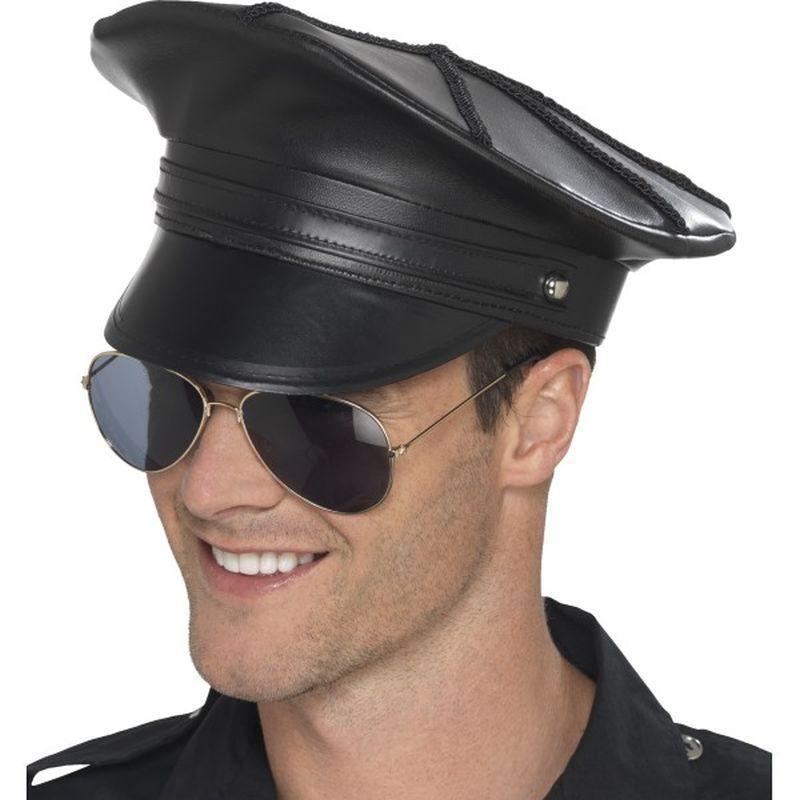 Deluxe Police Hat - One Size