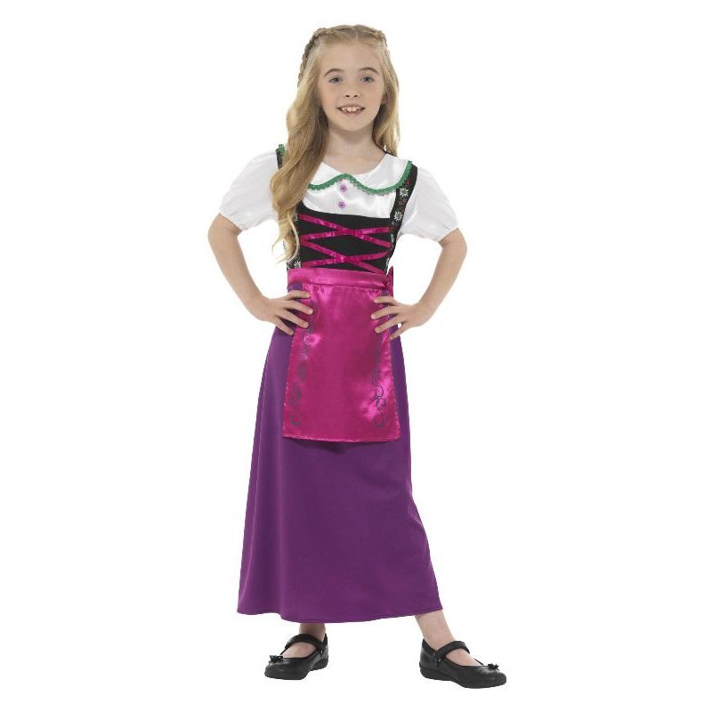 Bavarian Princess Costume Kids Multi Girls -1