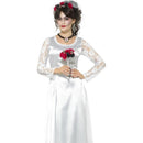 Day of the Dead Bride Costume White Adult