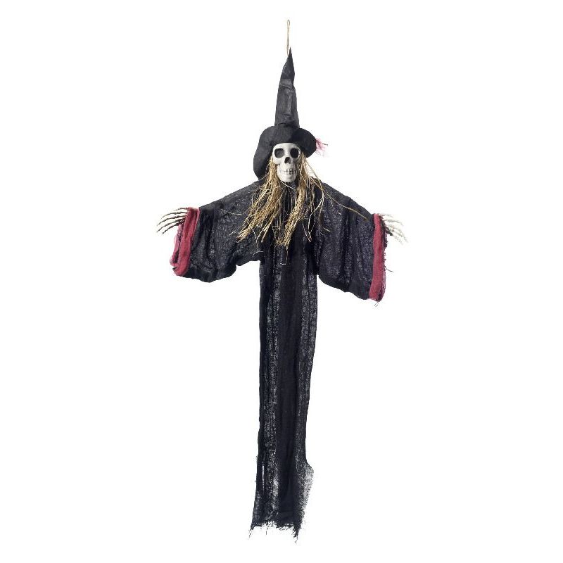 Hanging Witch Skeleton Decoration Adult
