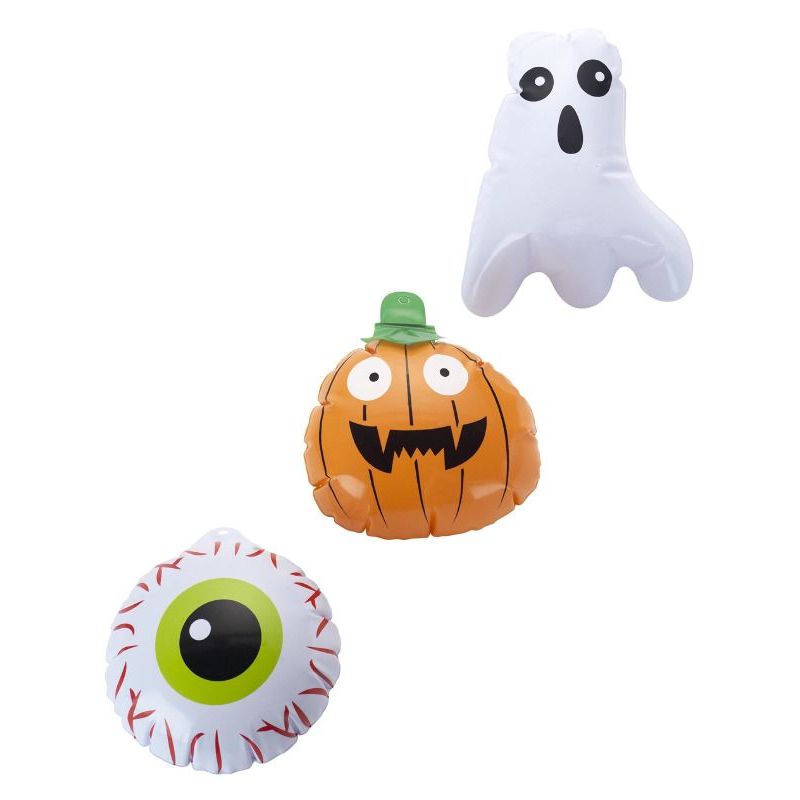 Mini Halloween Inflatables Set Of 3 Adult Multi Unisex