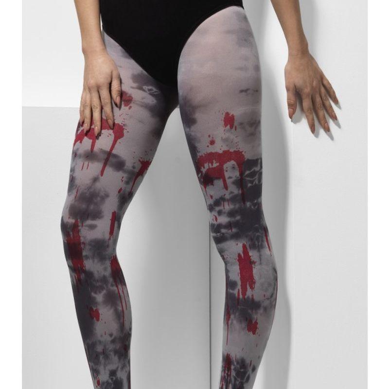 Opaque Tights, Zombie Dirt - UK Dress Size 6-14