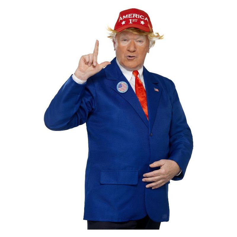 President Costume Adult Blue Red Mens