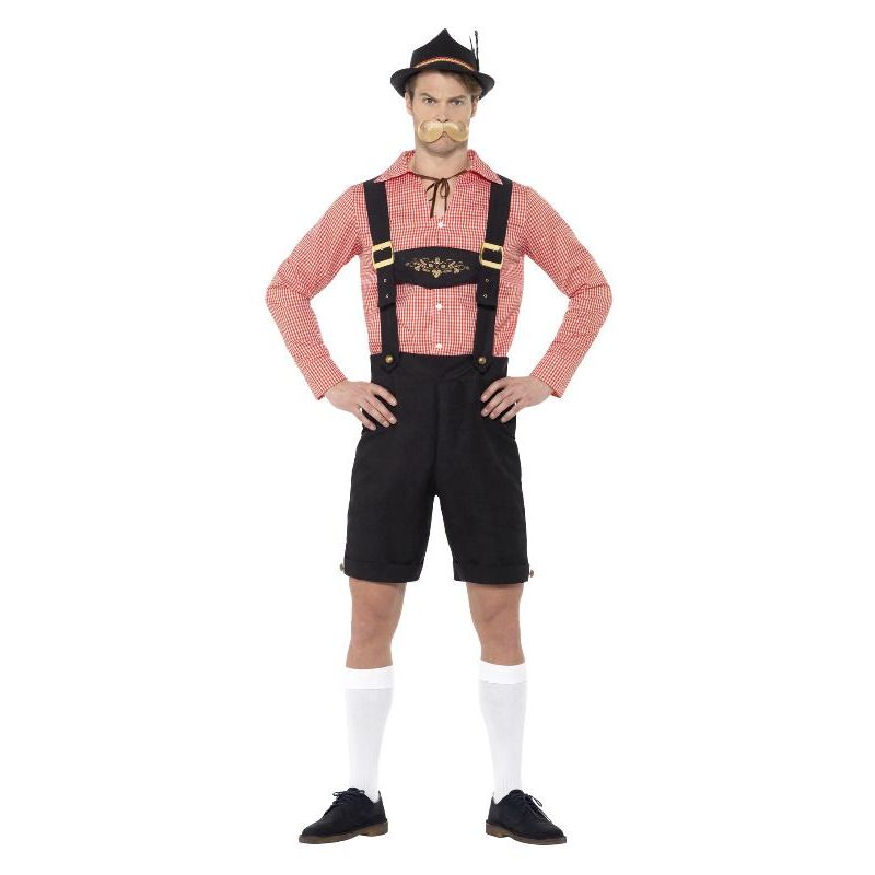 Oktoberfest Costume Adult Red Mens