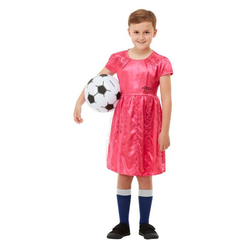 David Walliams The Boy In The Dress Deluxe Costume Child Pink Boys