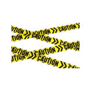 Caution Chevron Tape Adult Yellow Unisex -1