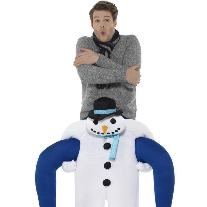 Piggyback Snowman Costume - One Size