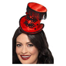 Ring Master Mini Hat Red Headband