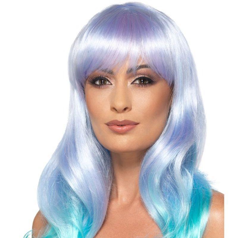 Fashion Unicorn Pastel Wig, Wavy, Long