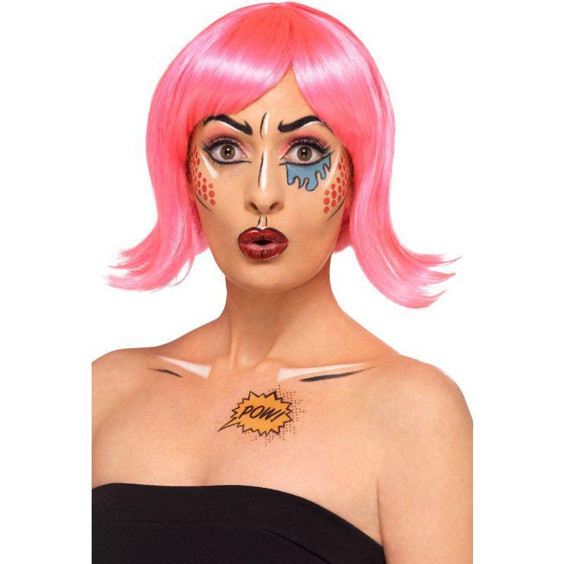 Smiffys Makeup FX Pop Art Kit Aqua Adult Multi