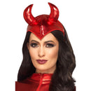 Fever Devil Headband Adult Red