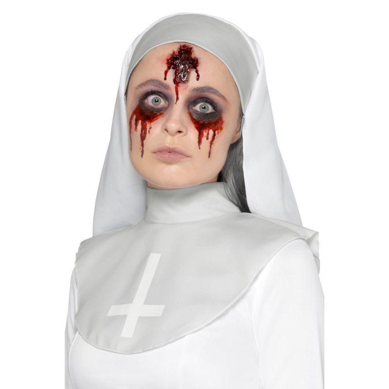 Latex Cross Wound Prosthetic Adult Flesh