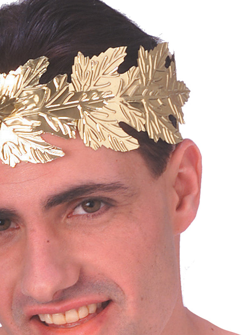 Roman Wreath Mens Gold -3