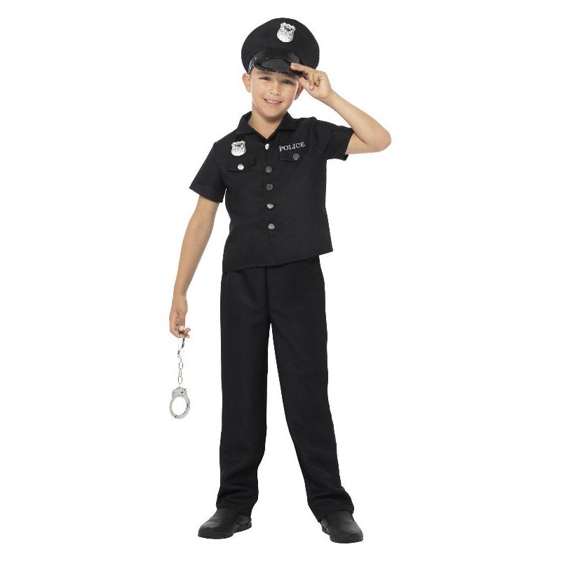 New York Cop Costume Kids Boys