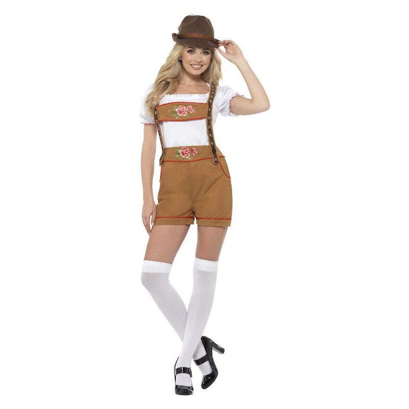 Sexy Bavarian Beer Girl Costume Adult Brown Womens