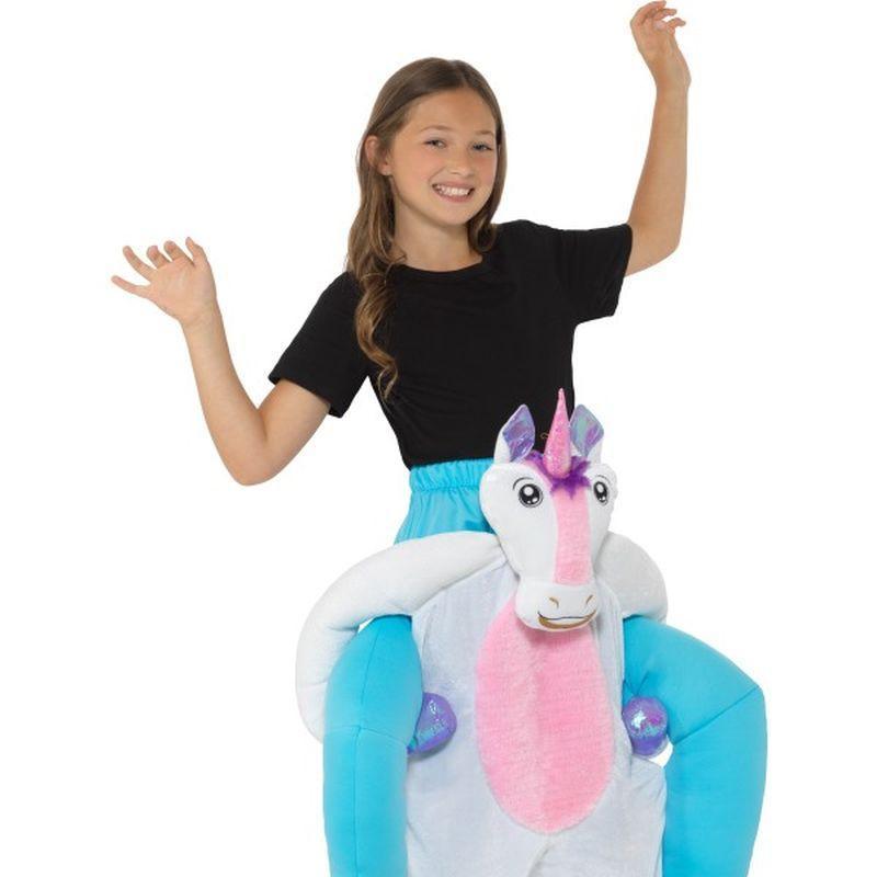 Kids Piggyback Unicorn Costume