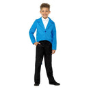 Blue Tailcoat Kids Butler Costume