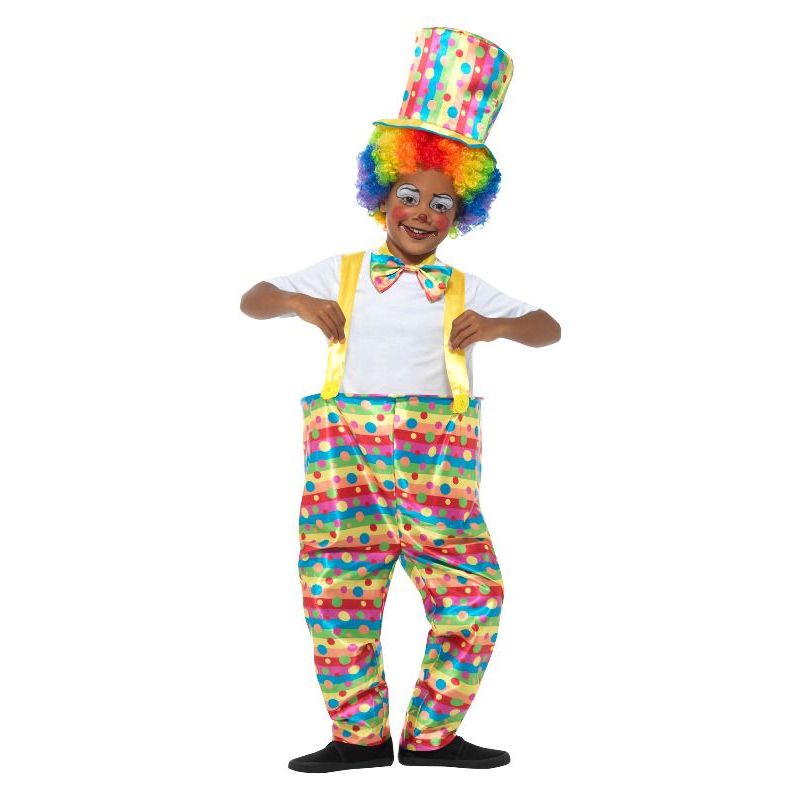 Boys Clown Costume Child Multi -1