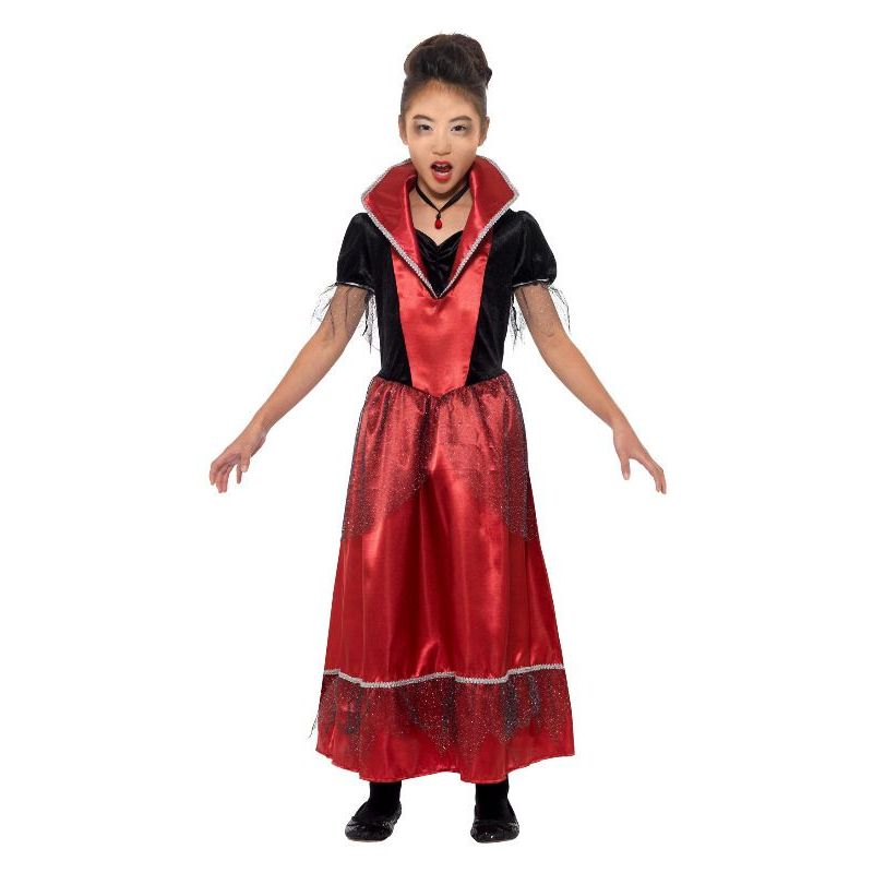 Vampire Princess Costume Child Red Girls