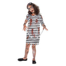 Zombie Convict Girl Child Black White