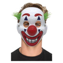 Clown Mask PVC With Hair & Elastic Strap