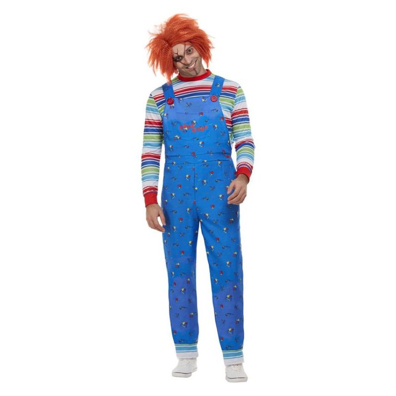 Chucky Costume Adult Blue Mens -1
