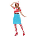 Wheres Wally? Wenda Costume Adult Red White